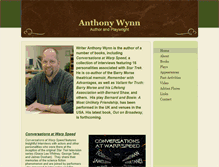 Tablet Screenshot of anthonywynn.com